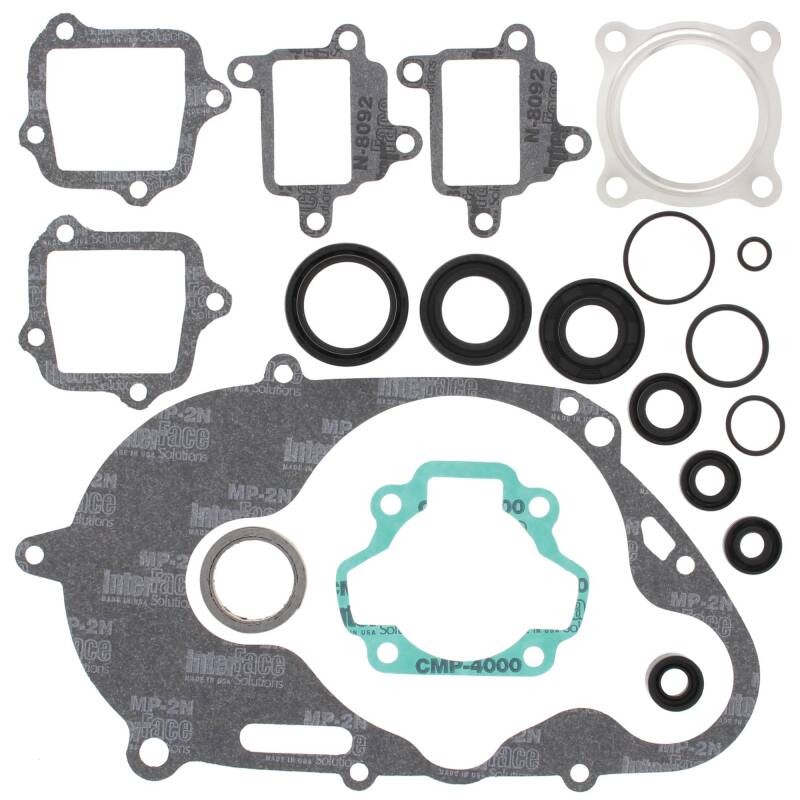 Yamaha PW80 Complete Gasket Kit - Vertex Pistons - High-performance interface MicroPore gasket material - `83-`06